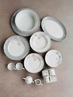 Königl. Priv. Tettau Orchidee 6-delig porseleinen servies, Ophalen of Verzenden, Zo goed als nieuw, Overige stijlen, Porselein