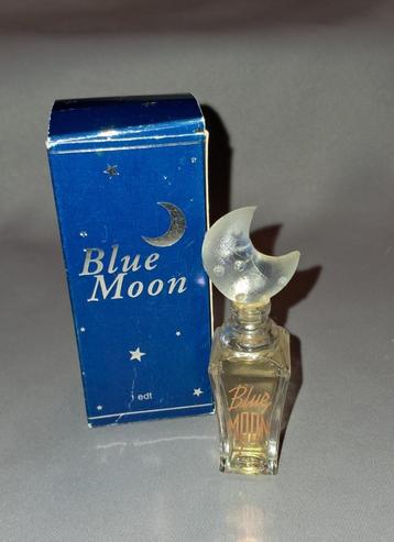volle parfum mini Blue moon + doosje  beschikbaar voor biedingen