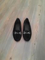 Loafers met zilverkleurig detail, maat 39., Ophalen of Verzenden, Gedragen, Instappers, Zwart