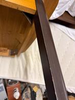 Houten Eettafel met Metalen Poten, Huis en Inrichting, Tafels | Eettafels, Ophalen, Gebruikt, 100 tot 150 cm, 50 tot 100 cm