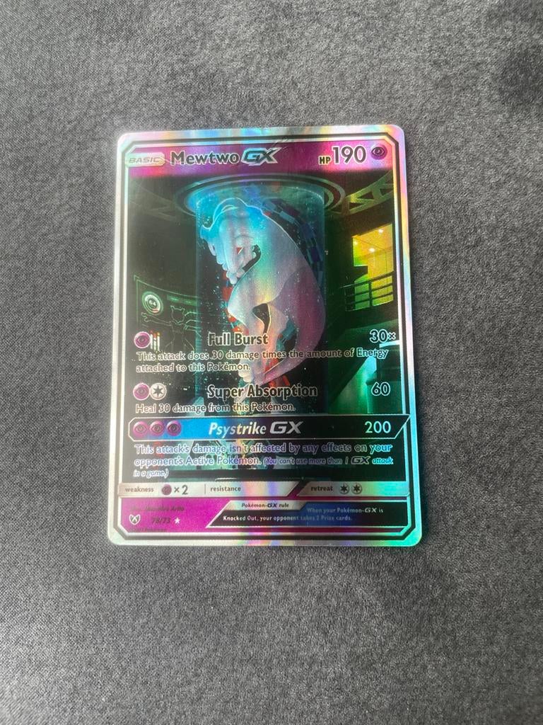 Mewtwo GX pokemon kaart, Ophalen