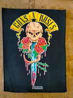 Guns N Roses sword & Skull 1991 vintage backpatch patch RARE, Ophalen of Verzenden, Zo goed als nieuw, Kleding