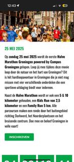 Halve marathon door Groningen, Ophalen of Verzenden