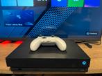 Xbox One X 1TB - Witte Controller, Gebruikt, Ophalen of Verzenden, 1 TB, Met 1 controller