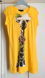 Gele tuniek Geisha jeans mt 152, Geisha, Meisje, Ophalen of Verzenden, Zo goed als nieuw
