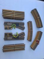 Begin jaren 50 marklin m rails, Wisselstroom, Gebruikt, Rails, Ophalen of Verzenden