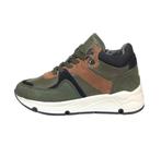 JOPPER maat 36 lerensneaker/rits groen/bruin gratisverzenden, Verzenden, Schoenen, Nieuw, JOPPER