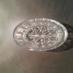 Puddingvorm glas, blad/bloem-motief, Glas of Glazen, Gebruikt, Ophalen of Verzenden, Glas