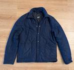 Denham Mao Quilted Jacket Large sky captain blue, Kleding | Heren, Jassen | Zomer, Maat 52/54 (L), Gedragen, Denham, Verzenden