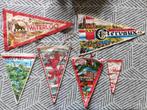 Vintage vlaggetjes Waterloo, Oetztal, Luxembourg, Monschau,, Gebruikt, Ophalen of Verzenden