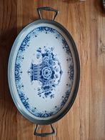 Delfts blauw dienblad 221, Ophalen of Verzenden, Aardewerk, Overige stijlen, Overige typen