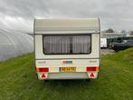 Wilk 450 Vast Bed/Rond zit/Toilet (bj 1989), Caravans en Kamperen, Caravans, Rondzit, Bedrijf, 750 - 1000 kg, Disselslot