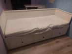 hemnes bed, Huis en Inrichting, Slaapkamer | Bedden, Ophalen, Gebruikt, Wit, Tweepersoons
