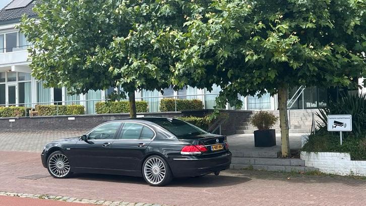 BMW 2005 Zwart, Auto's, BMW, Particulier, 7-Serie, ABS, Airbags, Airconditioning, Alarm, Apple Carplay, Bluetooth, Boordcomputer
