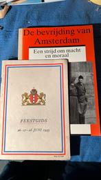 1945 Bevrijding A’dam dr.Böhl + feestgids 26–27-28 juni ‘45, Ophalen of Verzenden, Tweede Wereldoorlog, Gelezen, Overige onderwerpen