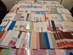 A5 karton/perkament/linnen papier ca 200 pakjes  div kleuren, Ophalen, Gebruikt, Overige thema's, Blanco kaart of Basiskaart