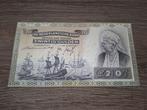Heel mooi biljet 20 gulden Emma, 1941, Ophalen of Verzenden, 25 gulden
