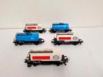 Märklin H0 5x tankwagons, Wisselstroom, Gebruikt, Wagon, Ophalen of Verzenden