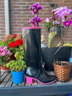 Warme regenlaarzen met hak – stijlvol en praktisch!, Zwart, Ophalen of Verzenden, Regenlaarzen, Tacardi