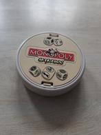 Monopoly Express Reisspel, Hobby en Vrije tijd, Gezelschapsspellen | Bordspellen, Ophalen of Verzenden, Zo goed als nieuw, Een of twee spelers