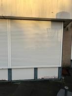 Rolluiken te koop: 3x raam, 1x deur, Doe-het-zelf en Verbouw, Rolluiken, Gebruikt, 200 cm of meer, Wit, Ophalen of Verzenden