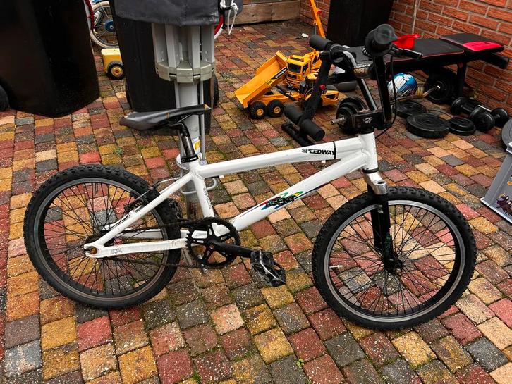 Speedway BMX Racefiets, Fietsen en Brommers, Fietsen | Crossfietsen en BMX, Gebruikt, 20 tot 24 inch, Staal, Ophalen of Verzenden