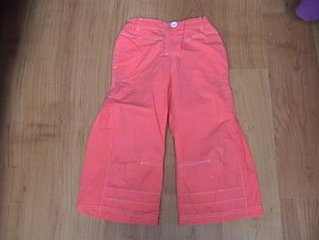 Villa Happ roze broek met wijde pijpen / culotte maat 128 beschikbaar voor biedingen