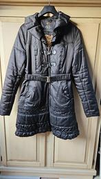 zwarte jas, Roberto Cavalli, maat L, Maat 38/40 (M), Verzenden, Zwart, Zo goed als nieuw