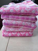 5 vintage badhanddoeken, Ophalen of Verzenden, Gebruikt