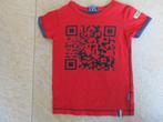 Claesen's T-shirt rood QR-code maat 92 / 98 shirt korte mouw, Kinderen en Baby's, Kinderkleding | Maat 92, Jongen, Claesens, Ophalen of Verzenden
