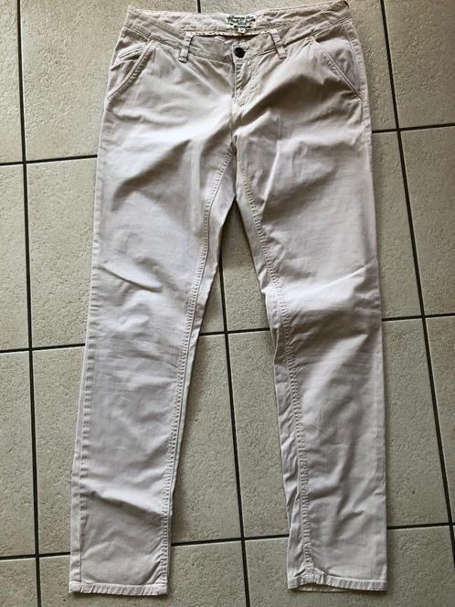 Stevige katoenen broek McGregor maat 38, Kleding | Dames, Broeken en Pantalons, Gedragen, Maat 38/40 (M), Beige, Lang, Ophalen of Verzenden