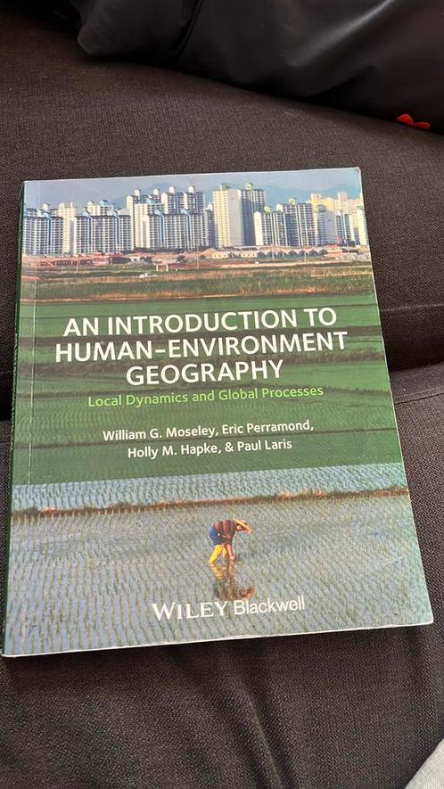 An introduction to human-environment geography, Boeken, Wetenschap, Zo goed als nieuw, Ophalen of Verzenden