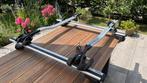 2x Thule Wingbar Evo + 2x Thule fietsdrager, voorvorkmontage, Ophalen, Brede banden, Zo goed als nieuw, Dakdrager