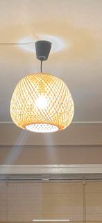 Rotan Hanglamp - Zo Goed Als Nieuw!, Ophalen of Verzenden, Zo goed als nieuw, Hout, Minder dan 50 cm