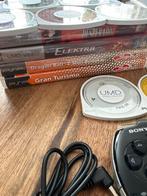 PSP 3004 met nieuwe accu en veel games!, Spelcomputers en Games, Spelcomputers | Sony PSP, Gebruikt, Ophalen of Verzenden, Zwart