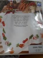 Borduurpakket dekservet groenten, Ophalen of Verzenden, Nieuw, Borduurpakket
