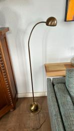 Bronzen vloerlamp, Huis en Inrichting, Lampen | Vloerlampen, 100 tot 150 cm, Metaal, Zo goed als nieuw, Ophalen