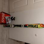 Volkl Racetiger SL kinderskies lengte 130 cm, Overige merken, 100 tot 140 cm, Ophalen of Verzenden, Zo goed als nieuw