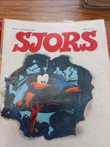 Sjors jaargang 1973 (helaas niet compleet) beschikbaar voor biedingen