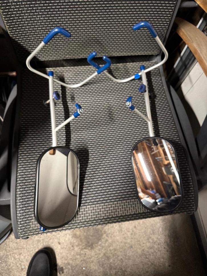 Oppi caravanspiegels VW Tiguan (2024-heden), Caravans en Kamperen, Caravan accessoires, Zo goed als nieuw, Ophalen