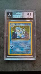 Blastoise 1st Edition Base Set NL BGS 6.5, Ophalen of Verzenden, Zo goed als nieuw