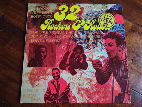 2 LP - 32 Rockers and Rollers, Cd's en Dvd's, Vinyl | Rock, Rock-'n-Roll, Ophalen of Verzenden