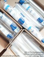 Nieuwe 100% bio wegwerp plastic frisdrank glazen enz, Ophalen, Nieuw, Overige materialen, Overige stijlen