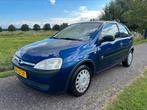 Opel Corsa 1.2 16V 3D Easytronic 2003 Blauw, 450 kg, 74 pk, Radio, Blauw