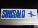 grote sticker sinisalo logo vlag finland, Merk, Zo goed als nieuw, Verzenden