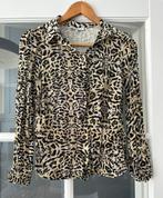 Nieuw blouse panterprint Fifth House maat 34, Zwart, Nieuw, Ophalen of Verzenden, Maat 34 (XS) of kleiner