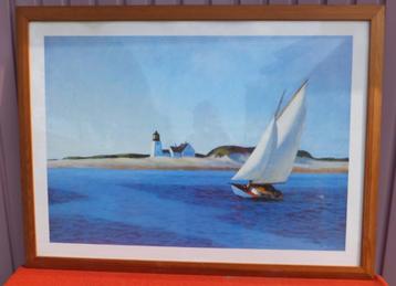 Fotoprint  "Zeilschip op zee" Edward Hopper beschikbaar voor biedingen