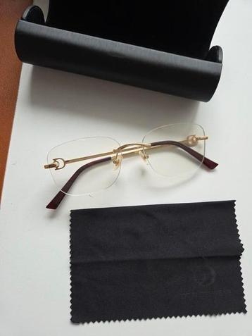Dori Eyewear goud en transparant zo goed als nieuw! beschikbaar voor biedingen