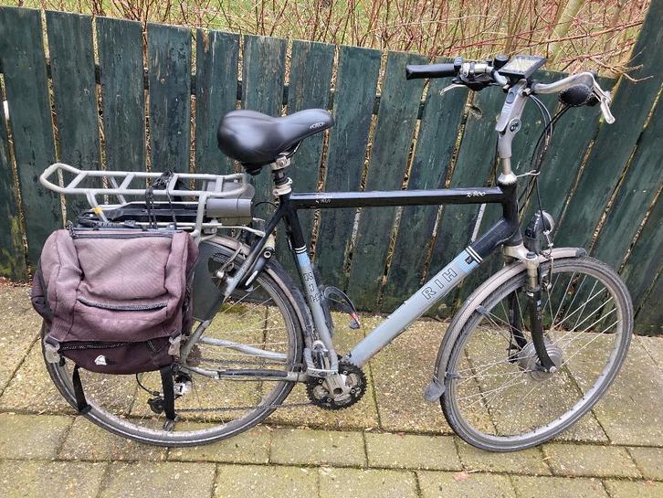 Elektrische fiets RIH, Fietsen en Brommers, Elektrische fietsen, Gebruikt, Overige merken, 55 tot 59 cm, 50 km per accu of meer