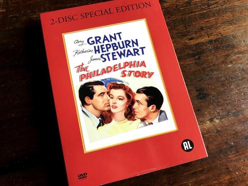 THE PHILADELPHIA STORY (Cary Grant, Katharine Hepburn) DVD, Cd's en Dvd's, Dvd's | Klassiekers, Gebruikt, Komedie, 1940 tot 1960